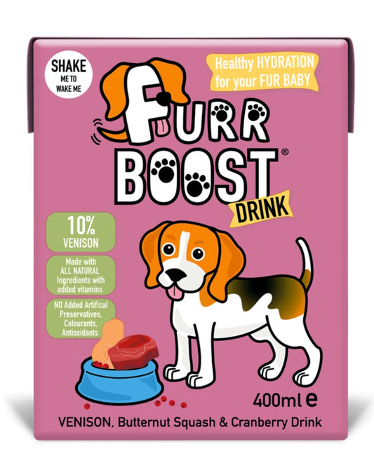 Venison, Butternut Squash & Cranberry Furr Boost