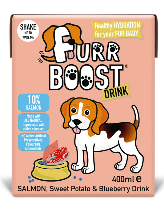 Salmon, Sweet Potato, & Blueberry Furr Boost