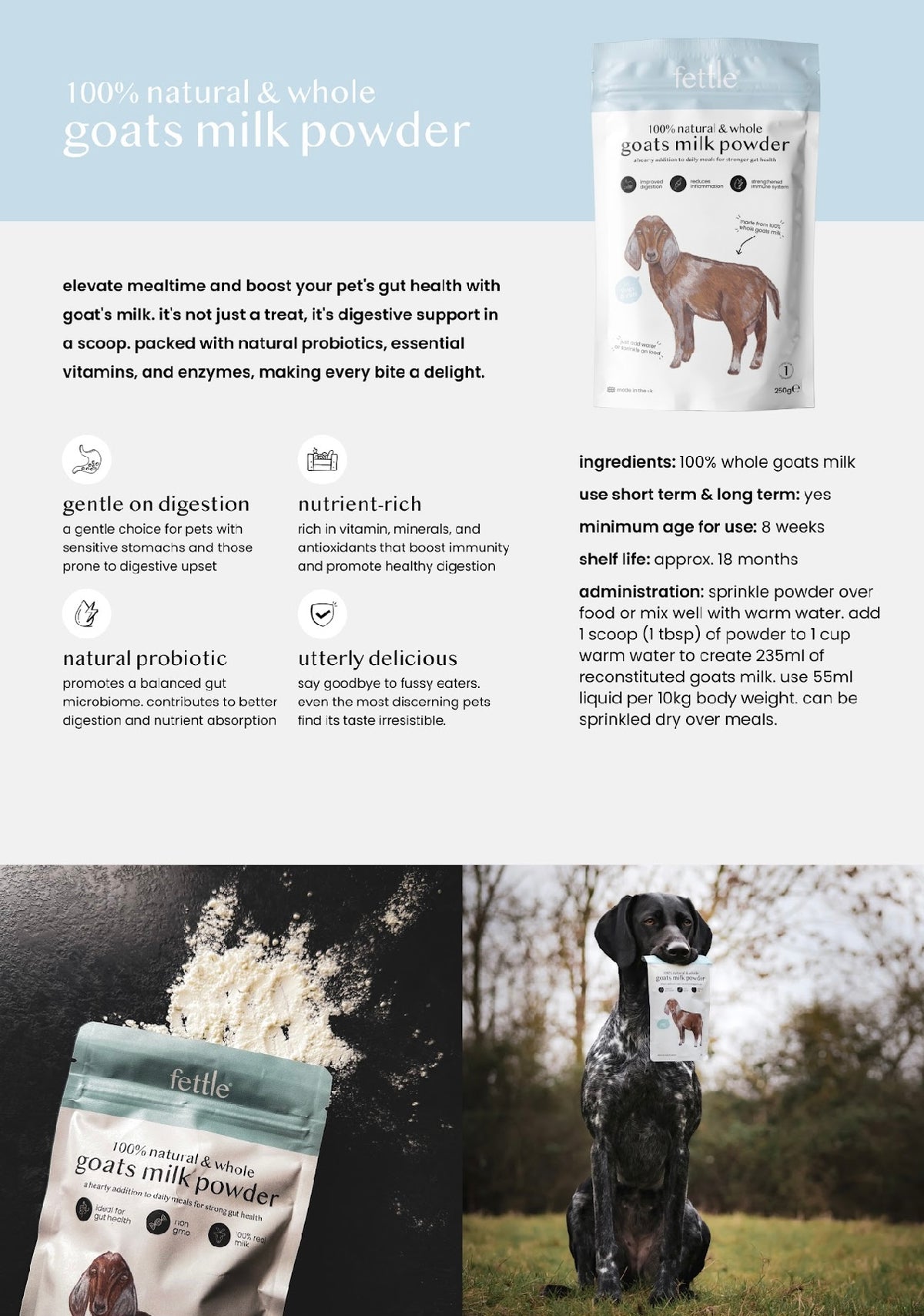 Whole Goats Milk Powder